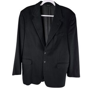 Joseph & Lyman Black 100% Cashmere Single Breasted Sport Coat Blazer Men’s 40R